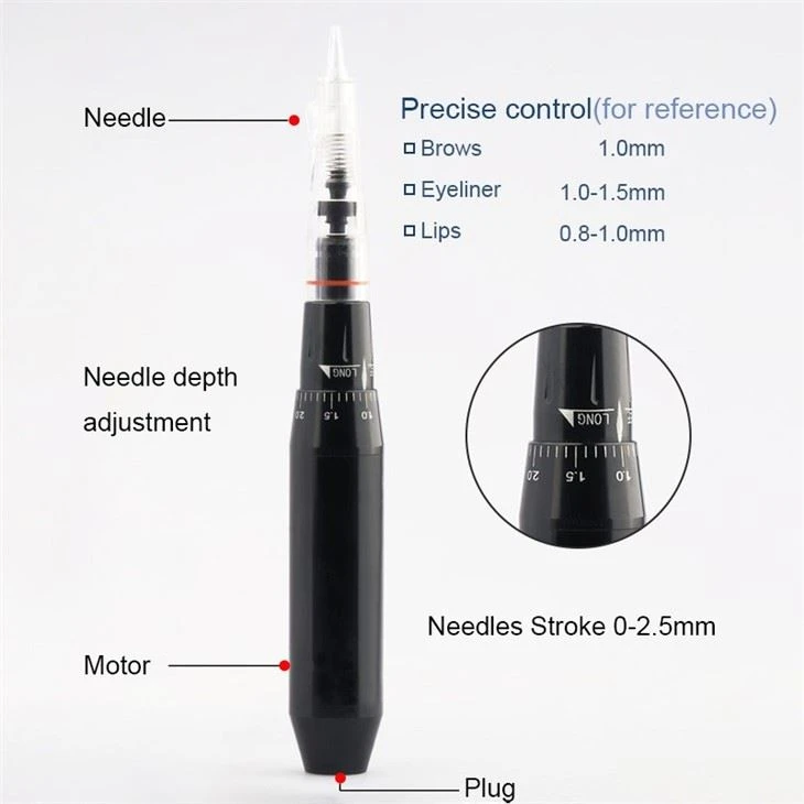 Permanent Makeup Digital Pen Kit With Needles